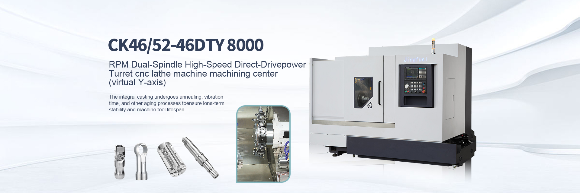 Pabrik Mesin Gabungan Pembubutan dan Penggilingan Cina