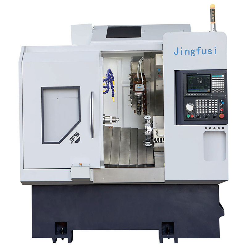 Konfigurasi Opsional Apa yang Membantu Perusahaan Memperluas Kemampuan Produksi Mesin Bubut CNC?