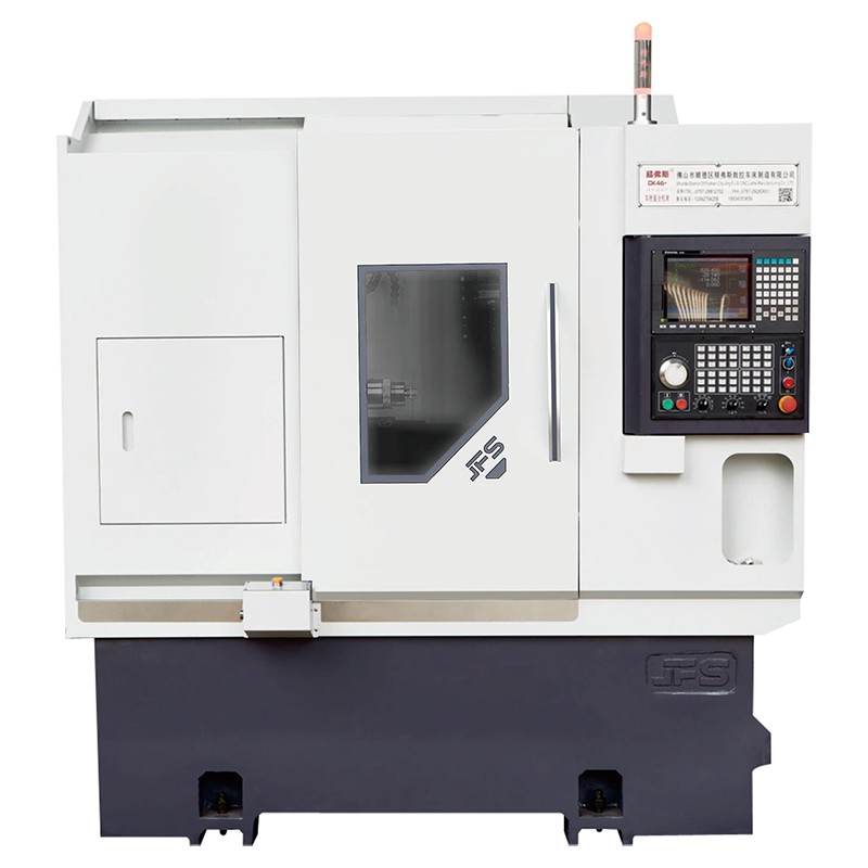 Putar pabrik Bubut CNC CK46 52-3+2+Y